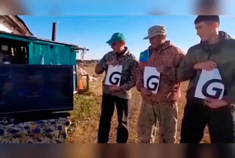 س ق و-دا ەڭبەك اۋىلىنىڭ تۇرعىندارى گولوۆكينگە ەرەكشە قولداۋ كورسەتتى - ۆيدەو