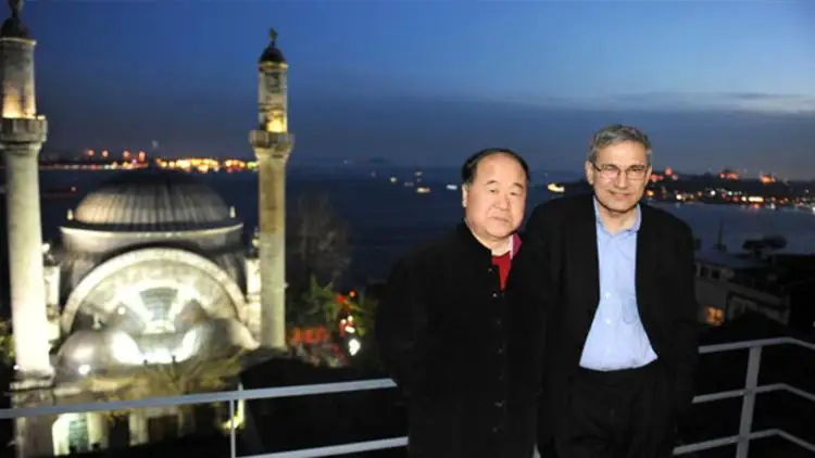 لاۋرەات جازۋشىلاردىڭ بەيجىڭدەگى اڭگىمەسى - مو يان، ورحان پامۋك، كيران دەساي