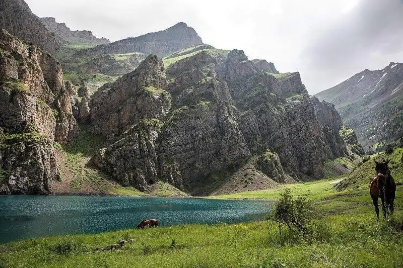 تۇركىستان وبلىسىندا تەڭىز دەڭگەيىنەن 2 مىڭ مەتر بيىكتە ماقپالكول اتتى كول بار