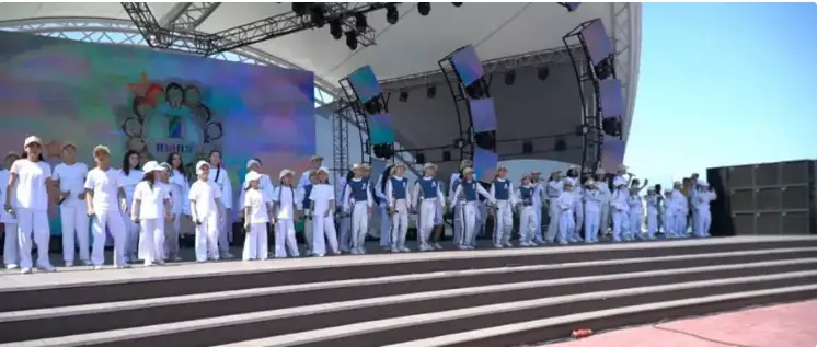 پاۆلودار قالاسىندا ەگىزدەر شەرۋى ءوتتى