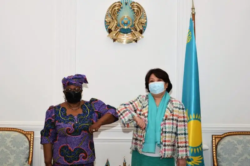 哈萨克斯坦驻联合国代表与世贸组织总干事举行会晤