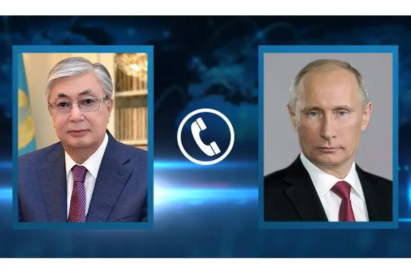 Қозоғистон Президенти Владимир Путин билан телефон орқали мулоқот қилди