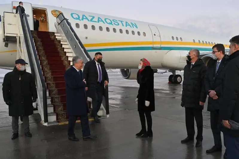 ҚР Президенти Қасим-Жомарт Тоқаев Санкт-Петербургга амалий ташриф билан келди