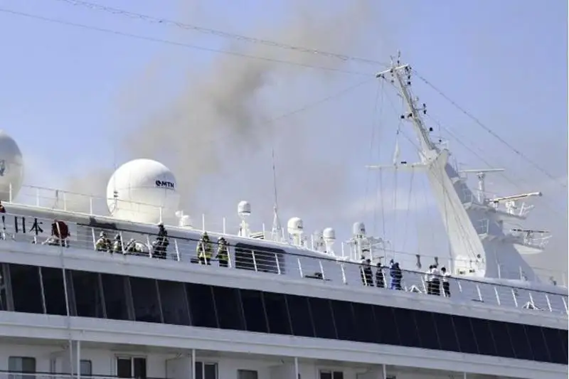 Японияда круиз кемасида портлаш юз берди