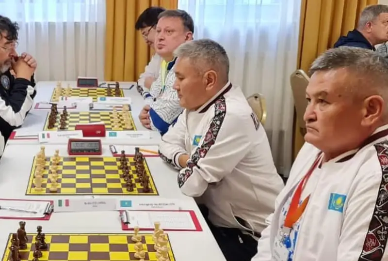 Казахстан занял призовые места на ЧМ по шахматам среди спортсменов с нарушениями слуха