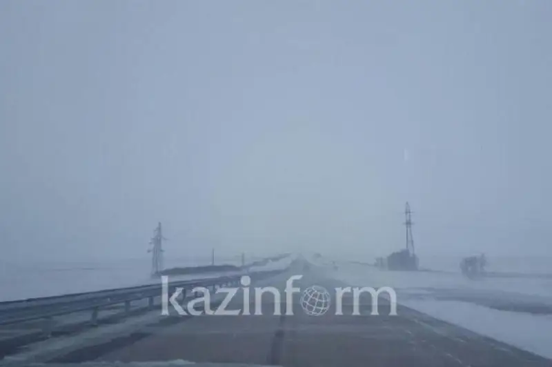 شىعىس قازاقستاندا بورانعا بايلانىستى ەكى جول جابىلدى