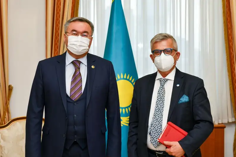 Muhtar Tileýberdi BUU Adam quqyqtary jónindegi Joǵarǵy komıssarynyń Óńirlik ókilimen kezdesti