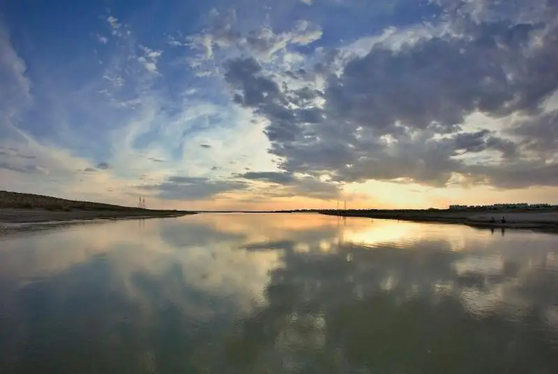 Волгадан Қораўзен ва Сариўзенга оқиб келадиган сув ҳажми ошди