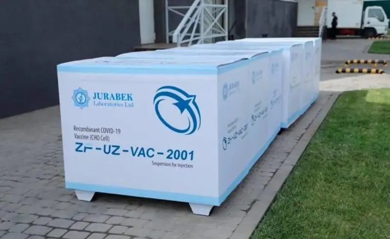 Ўзбекистонда ишлаб чиқарилган 6 172 770 доза ZF-UZ-VAC 2001 вакцинаси эмлаш жараёнларига йўналтирилди