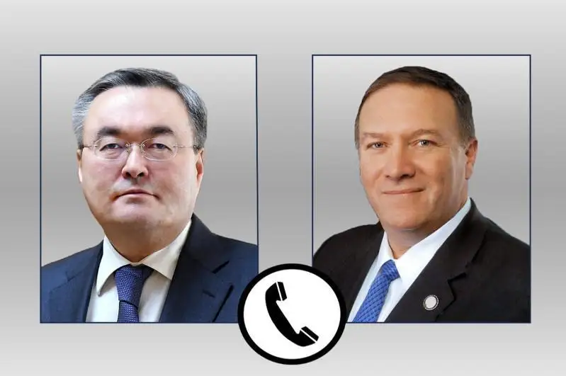 Ташқи ишлар вазири Майкл Помпео билан телефон орқали мулоқот қилди