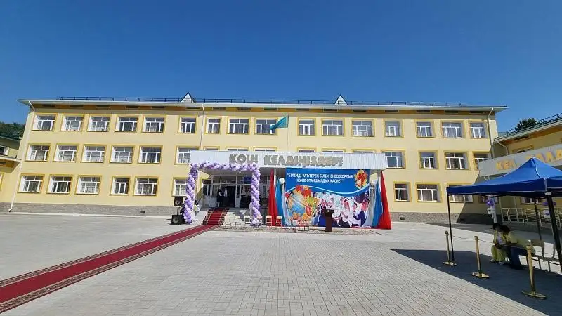 Школу на 300 мест открыли в Жетысуской области