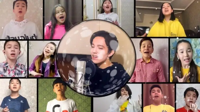 Қозоғистон, Россия, Туркия ва Ўзбекистон ёш истеъдодлари «We Are One» қўшиғини куйлашди