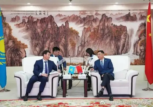 突厥斯坦州州长会见中国能建集团高层
