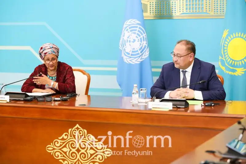 BUU Qazaqstanda júrgizilip jatqan tyń bastamalardy qoldaıdy - Amına Muhammed