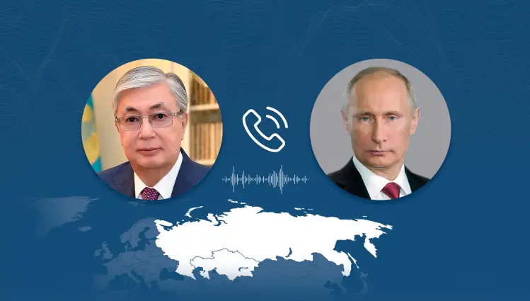 Қасим-Жомарт Тоқаев Владимир Путин билан телефон орқали мулоқот қилди