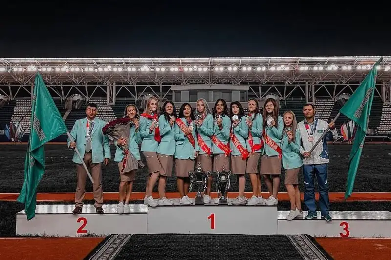 Қозоғистон ўт ўчирувчи аёллари жаҳон чемпионатида 3-ўринни эгаллади