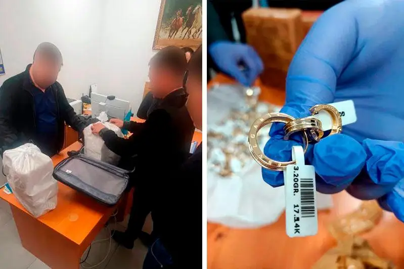 Пограничники пресекли крупную контрабанду золота