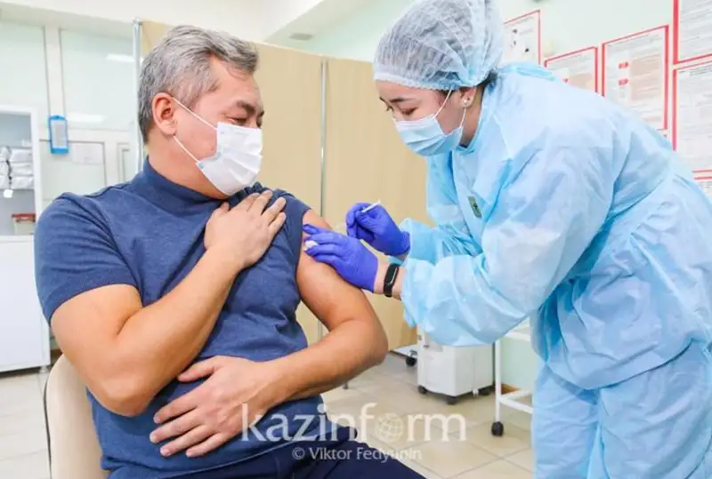 Ревакцинировались против КВИ более 5,6 млн казахстанцев