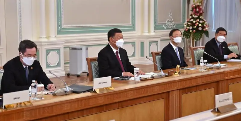 قىتاي قازاقستاننىڭ سەنىمدى دوسى ءارى سەرىكتەسى بولدى جانە قالا بەرەدى - شي جينپيڭ