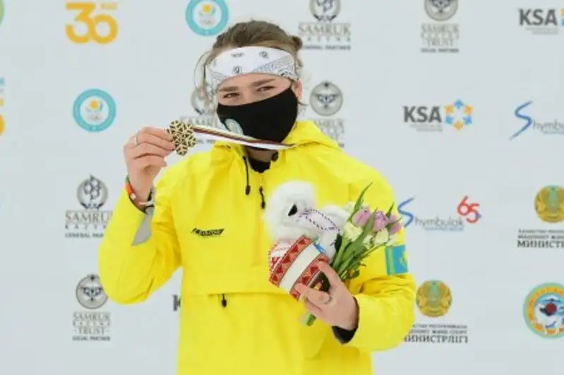 قازاقستاندىق 16 جاسار قىز فريستايل-موگۋلدان الەم چەمپيوناتىندا «التىن» الدى