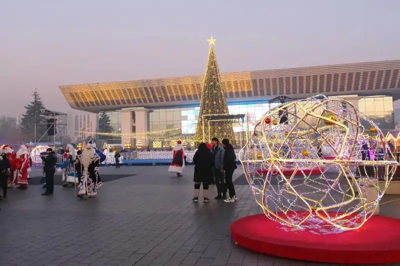 Как в Алматы отпразднуют Новый год