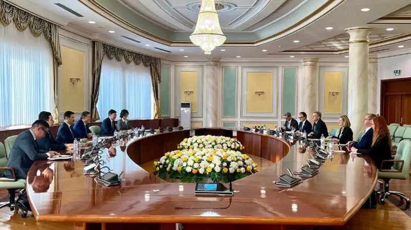 哈副外长会见美国国际开发署副署长