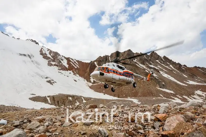 Аварийную посадку совершил вертолет «Казавиаспаса» в Акмолинской области