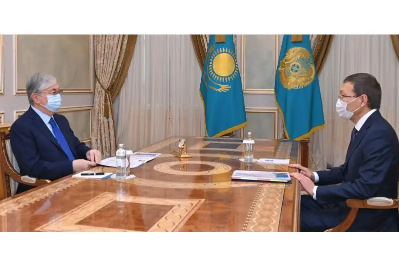 Қасим-Жомарт Тоқаев Марказий сайлов комиссияси раисини қабул қилди