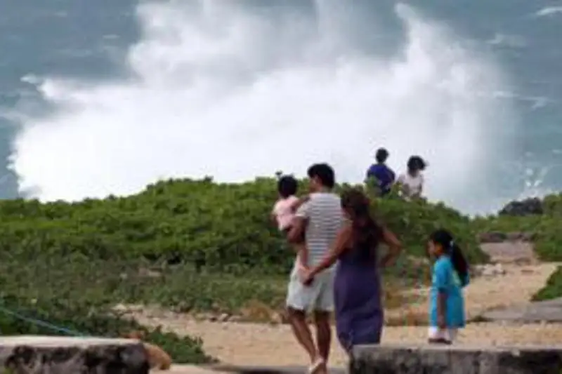 Японияда «Хайшен» тайфуни 430 мингга яқин уйни электрсиз қолдирди