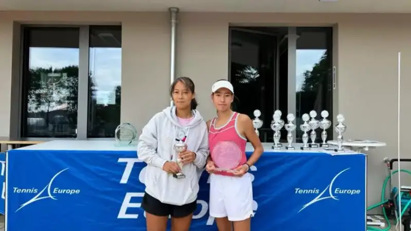 قازاقستاندىق جاس ءوسپىرىم تەننيسشىلەر گەرمانياداعى جارىستا ۇزدىك شىقتى