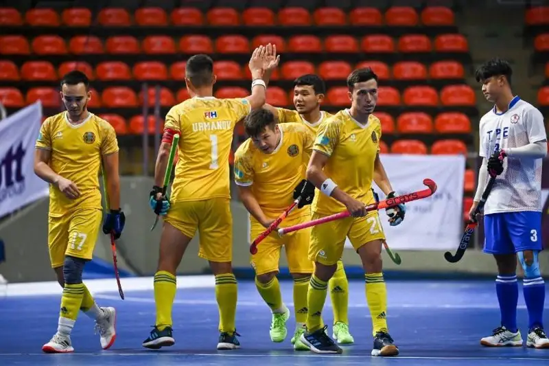 Индор хоккей бўйича Осиё кубогида Қозоғистоннинг иккала жамоа ғалаба қозонди