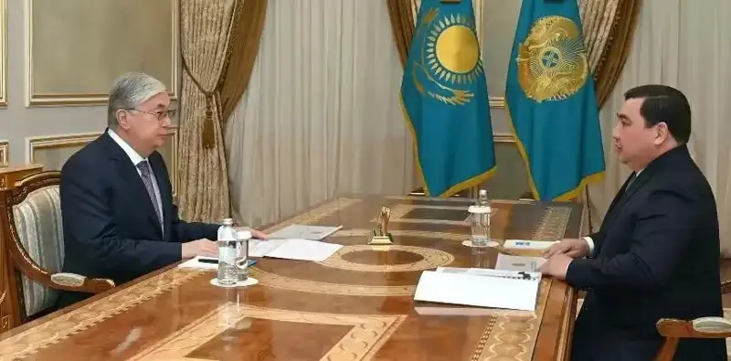 ҚР Президенти Давлат хизмати ишлари агентлиги раисини қабул қилди