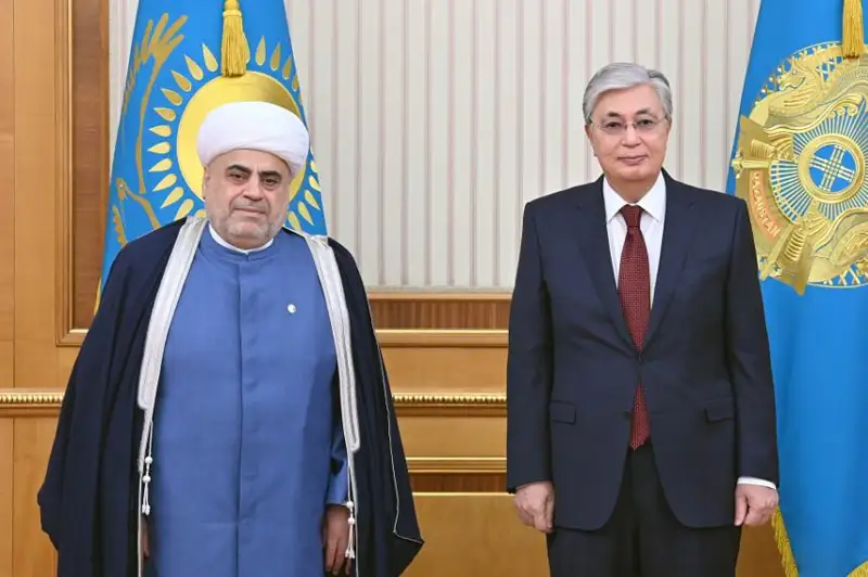 ق ر پرەزيدەنتى كاۆكاز مۇسىلماندارى باسقارماسىنىڭ توراعاسىمەن كونفەسسياارالىق ديالوگ ماسەلەسىن تالقىلادى