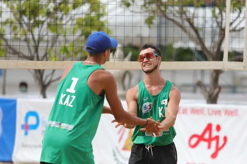 U19沙滩排球亚锦赛：哈萨克斯坦队获得铜牌