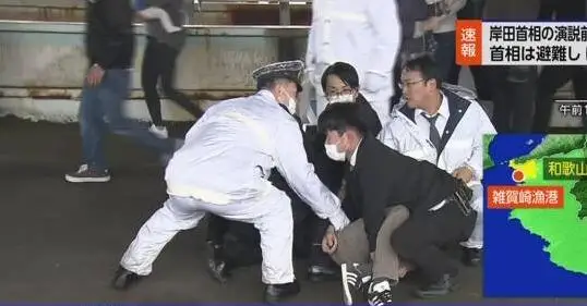 Японияда мамлакат Бош вазири халқ олдига чиққанида портлаш юз берди