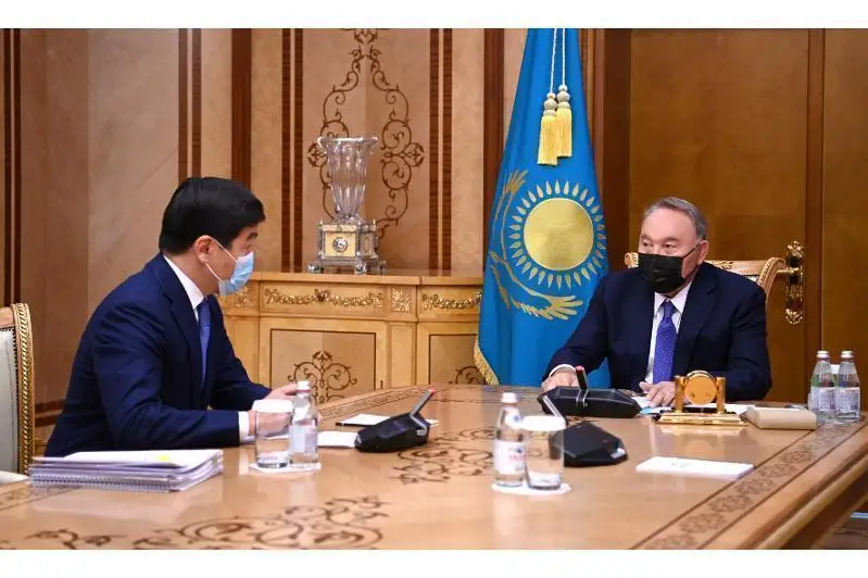 Елбасы «Nur Otan» партияси Раиси биринчи ўринбосарини қабул қилди
