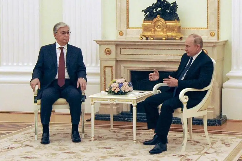 Қозоғистон Президенти Россия Президенти билан учрашди
