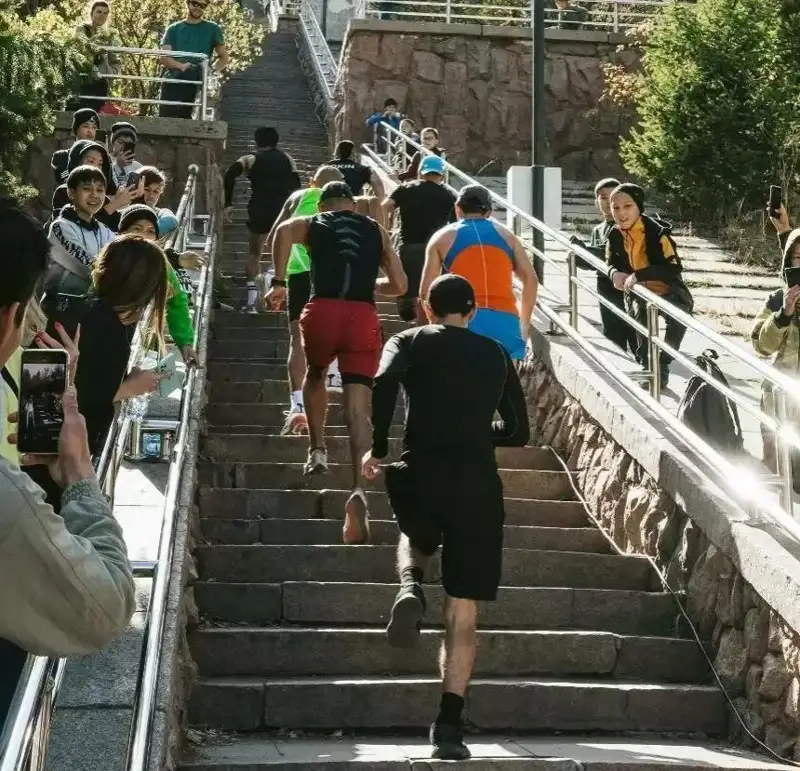 Алматида Медеудаги «саломатлик зинапояси»га югуриб чиқиш бўйича мусобақа ўтказилади