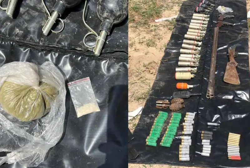 Схрон оружия обнаружили в Алматы