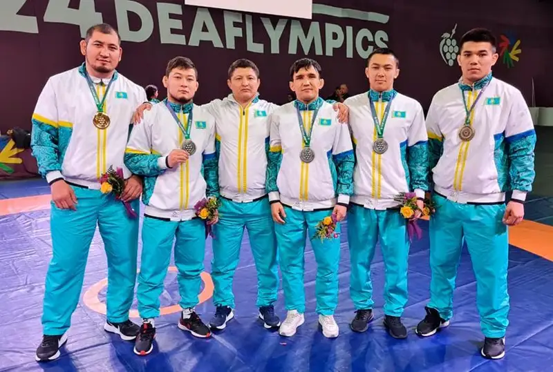 Сурдлимпиада ўйинларида Қозоғистон 13-ўринни эгаллади