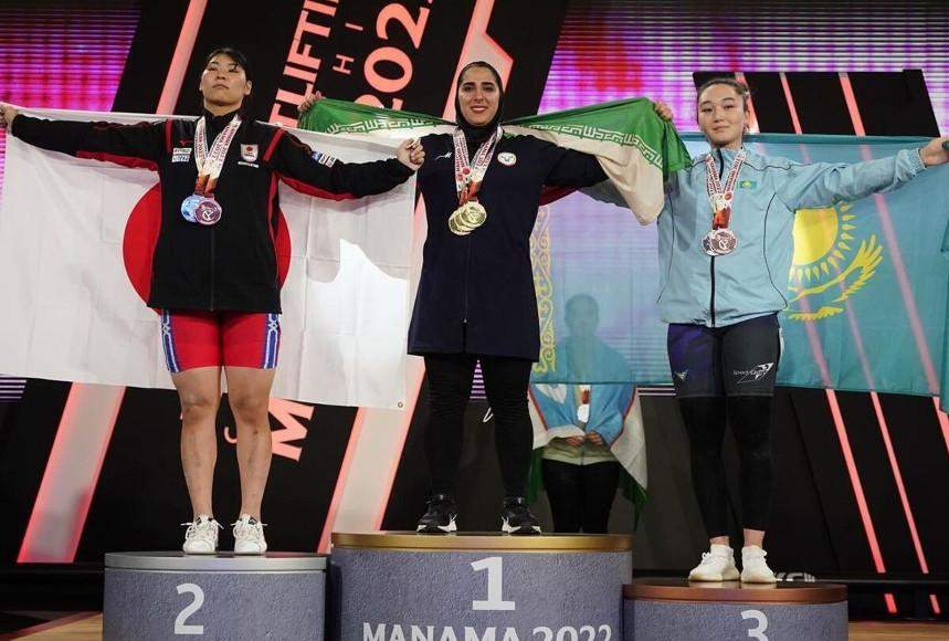 Kazakhstan’s Aisha Omarova grabs bronze at Asian Weightlifting Championship