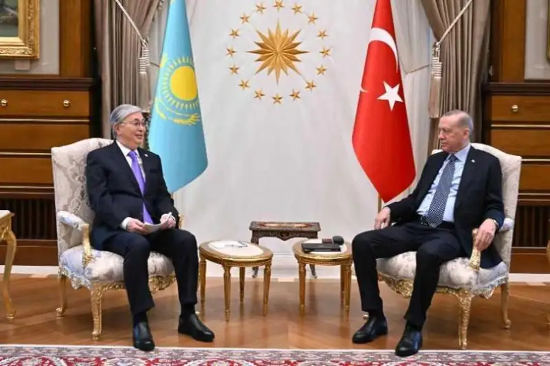مەملەكەت باسشىسى تۇركيا پرەزيدەنتىمەن كەزدەستى