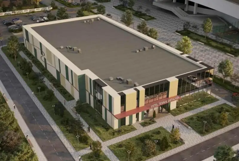 Центр настольного тенниса начали строить в Нур-Султане