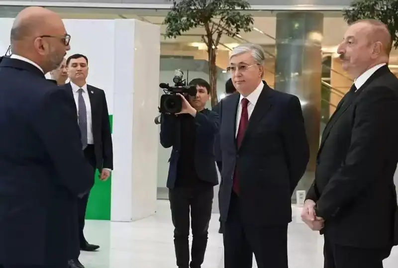 Илҳом Алиевнинг Қозоғистонга расмий ташрифи ҳақида видео эълон қилинди