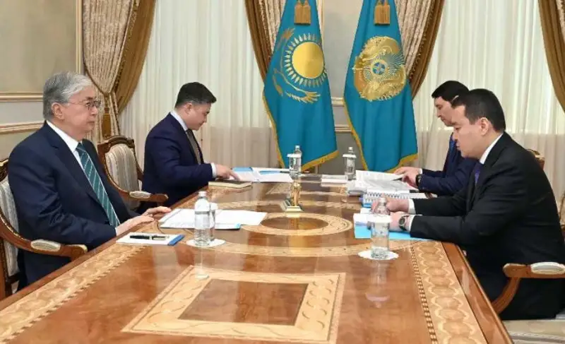 Қозоғистон Президенти Бош вазирни қабул қилди