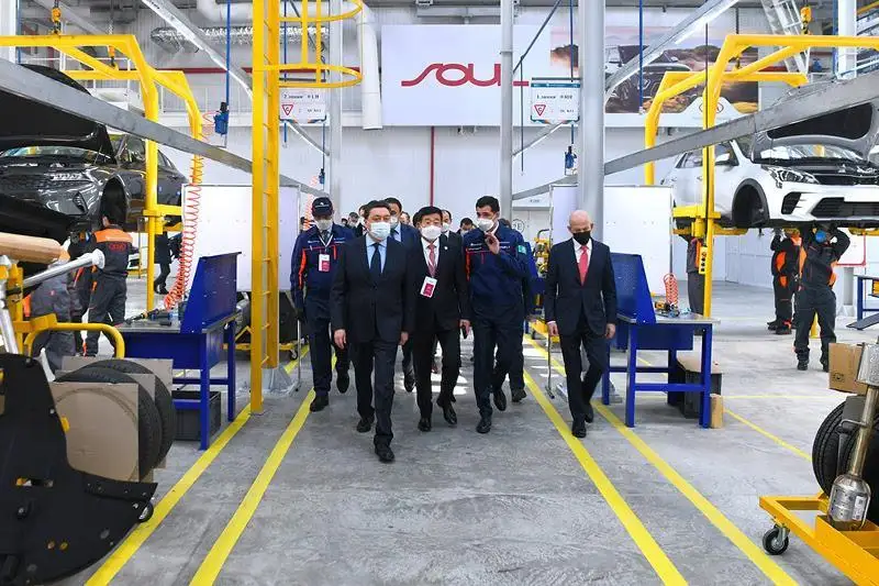 Қозоғистонда яна бир KIA автомобиль заводи ишга туширилди