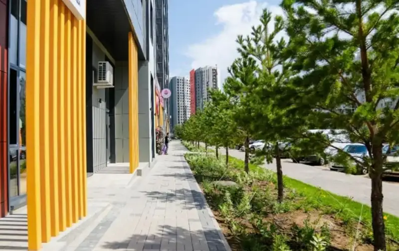 阿斯塔纳市计划年内在市区内建设10万多条绿化带