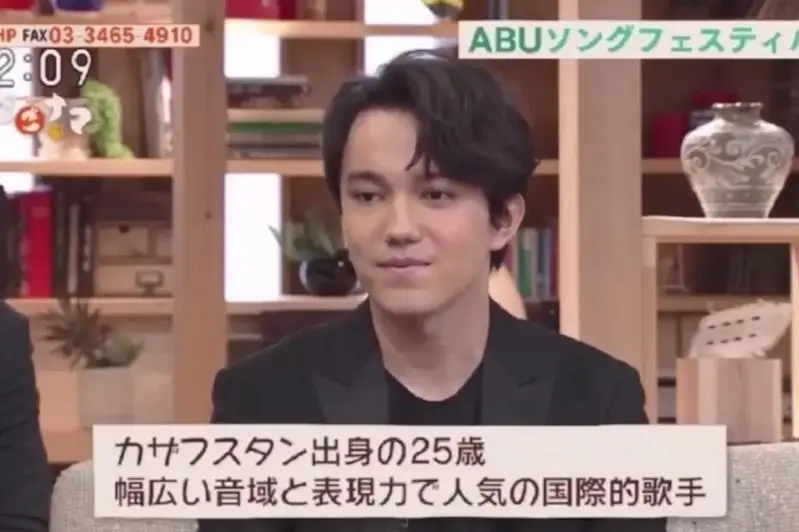迪玛希接受日本NHK电视台采访