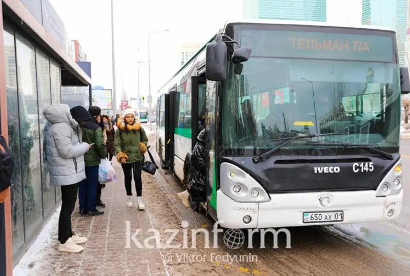 Астанада бу йил қурилган 23 та янги автобус бекати иситиш тизимига уланмоқда