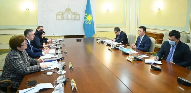 ҚР Давлат маслаҳатчиси Германия Парламенти депутатлари билан учрашди